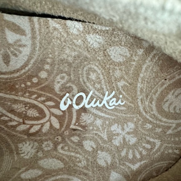 Olukai Waialua Mesh Slip-on Women’s Size 11 Casual Shoes Brown Loafer - Picture 6 of 7